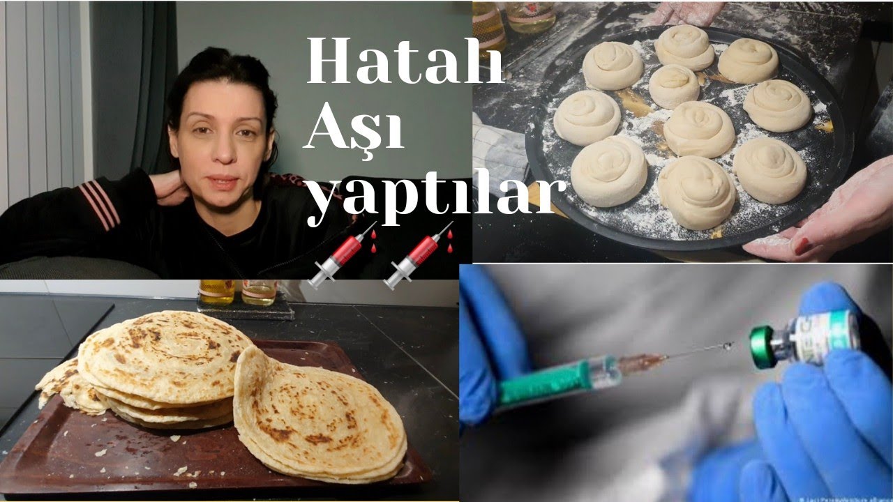 Hatalı aşı yaptılar💉💉 bir hafta içinde iki aşı #katmer yaptım