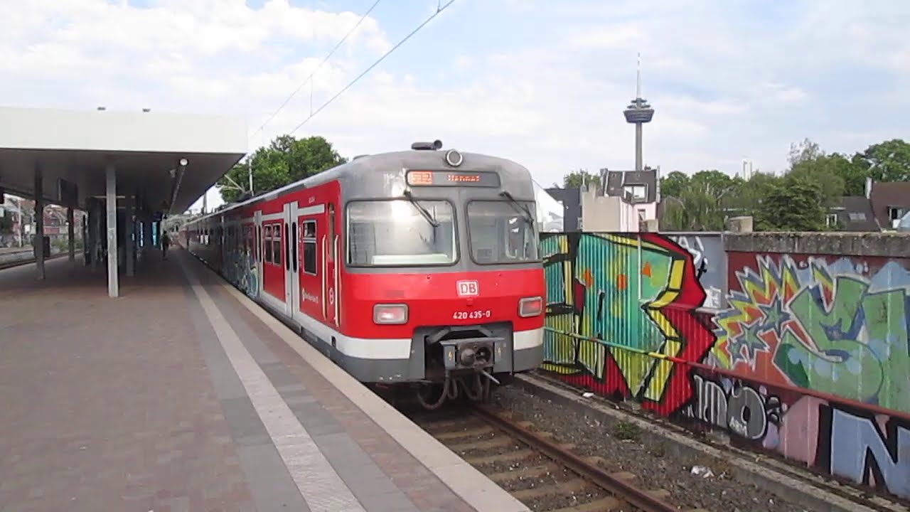 S-Bahnfahrt Köln in Echtzeit, S12 (ET 420)