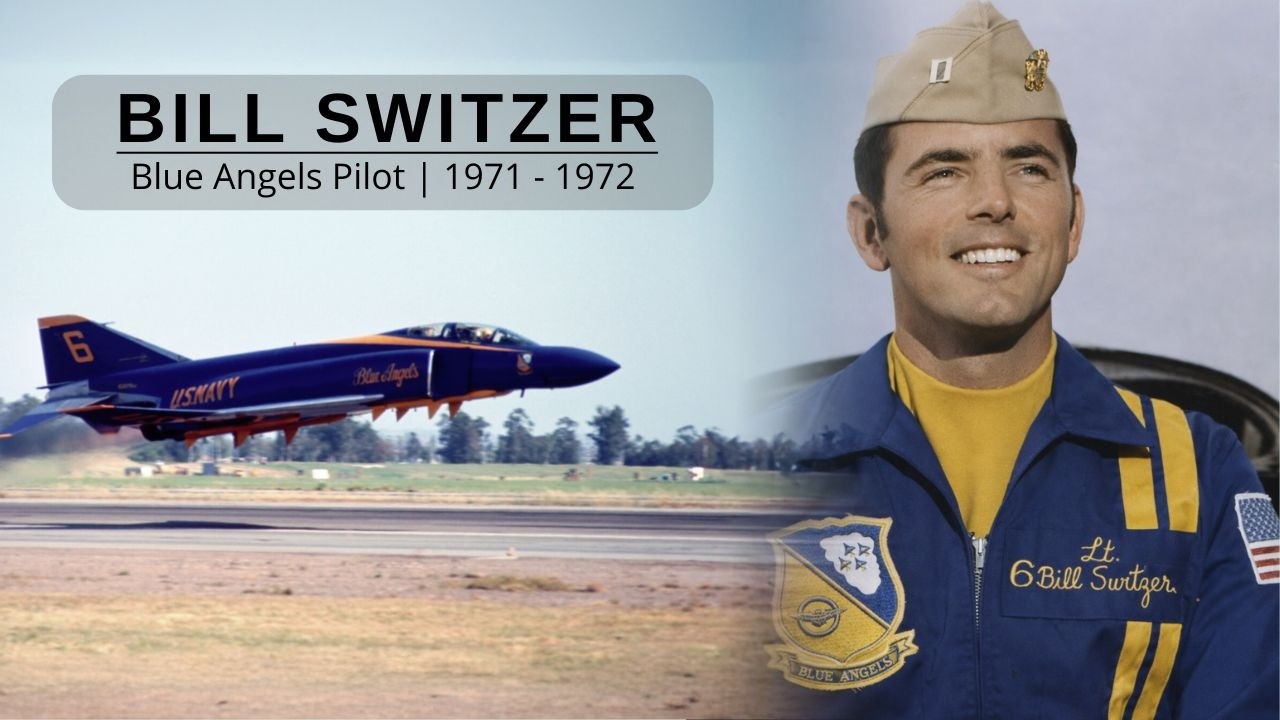 Пилот истребителя F4 Phantom команды Blue Angels: Билл Свитцер | 1971–1972