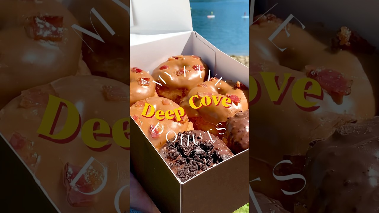 Wander into the heart of Deep Cove and discover a little piece of donut heaven🍩