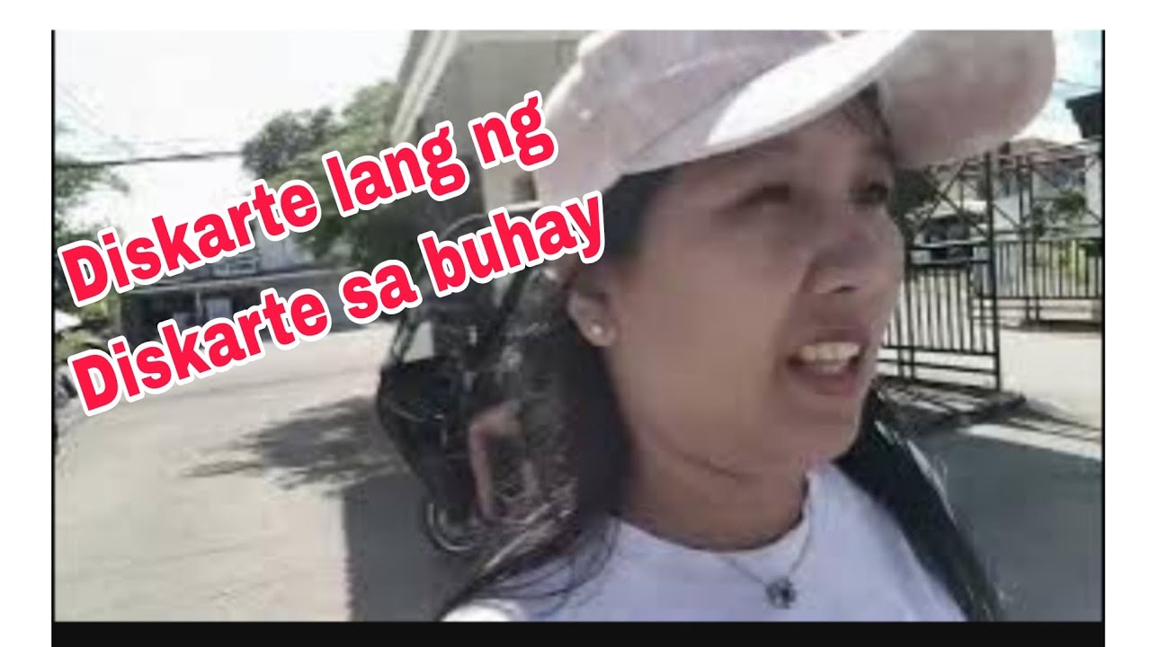 DISKARTE LANG NANG DISKARTE SA BUHAY.