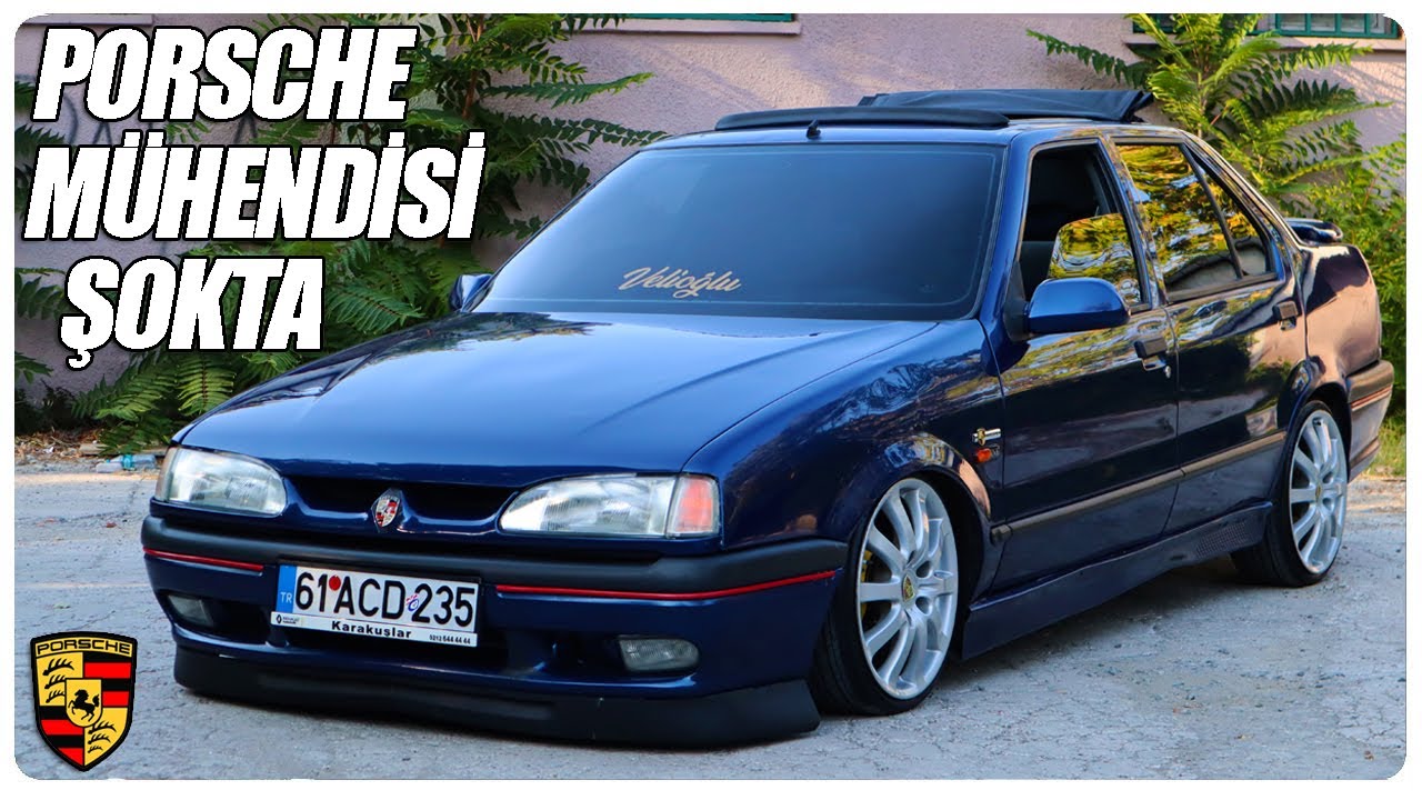 PORSCHE DETAYLI RENAULT 19 İNCELEME