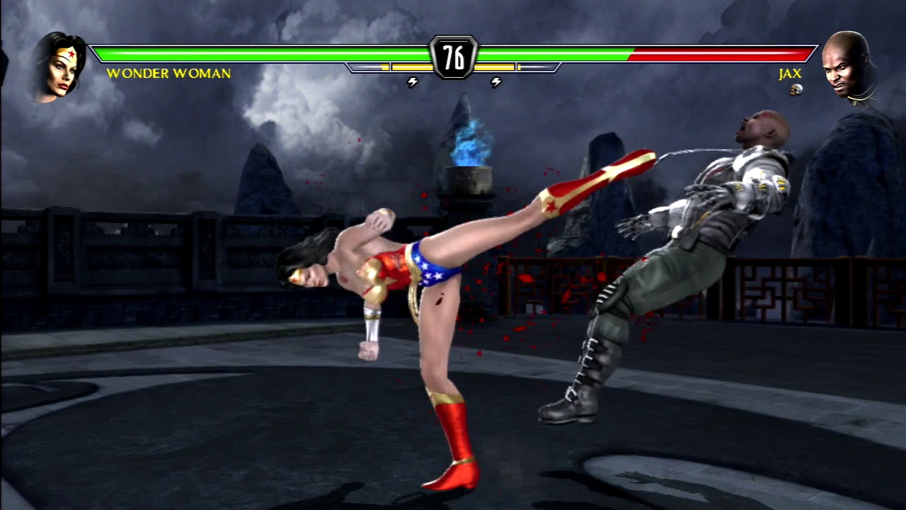 MK VS DC Battles Wonder Woman VS Jax [REMATCH]