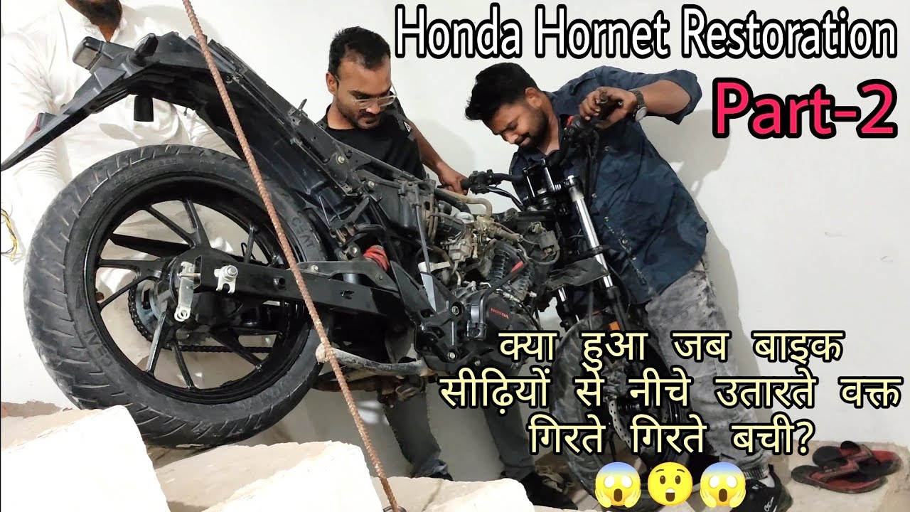 Honda Hornet 160r Complete Restoration At Home | Part 2