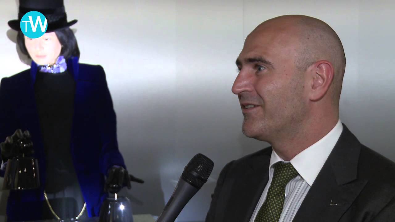 BASELWORLD 2013 - INTERVIEW OF MARC HAYEK WITH CHARLIE THE AUTOMATA