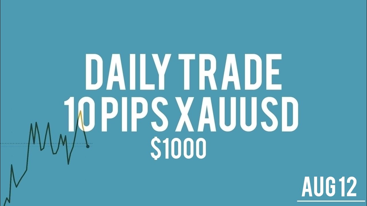 10 Pips Daily Trade XAUUSD - Aug 12