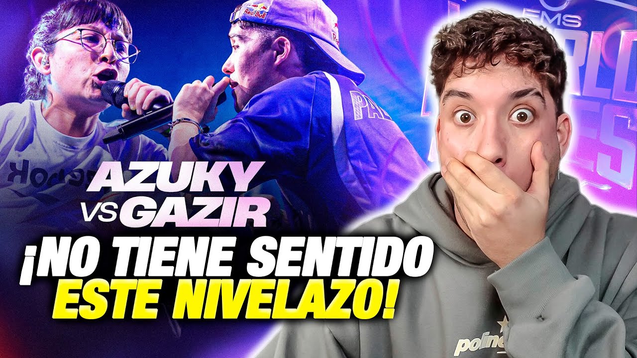 ¡ALCANZÓ EL PRIME DEFINITIVO EN UN BATALLÓN! GAZIR 🇪🇸 VS AZUKY 🇲🇽 EN FMS WORLD SERIES J02