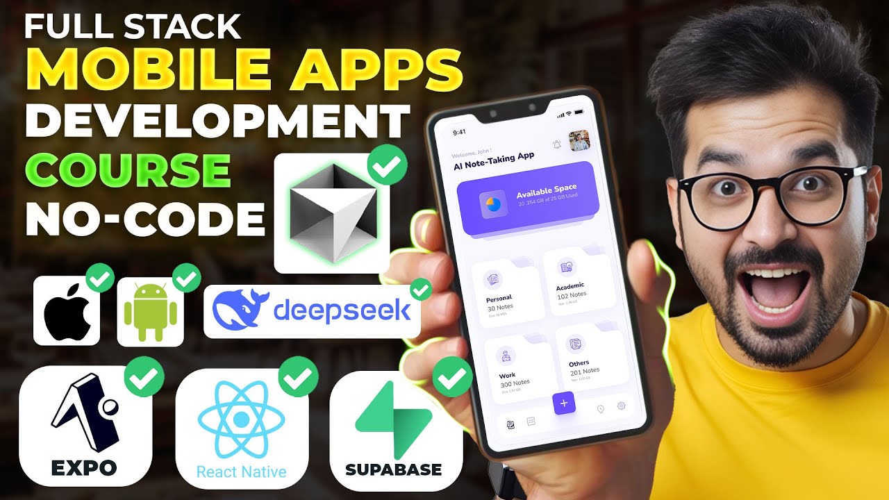 Полное руководство по разработке приложений для начинающих на React Native Expo с использованием ...