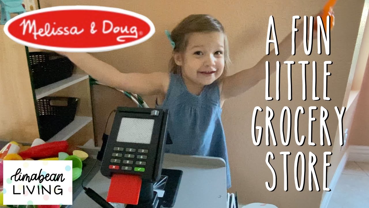 Melissa & Doug Grocery Store Review | I WISH I HAD THIS AS A KID