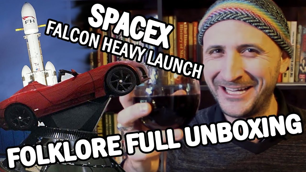 Out of my Mind.... about SpaceX Falcon Heavy Launch and Unboxing Folklore the Affliction FULL SET