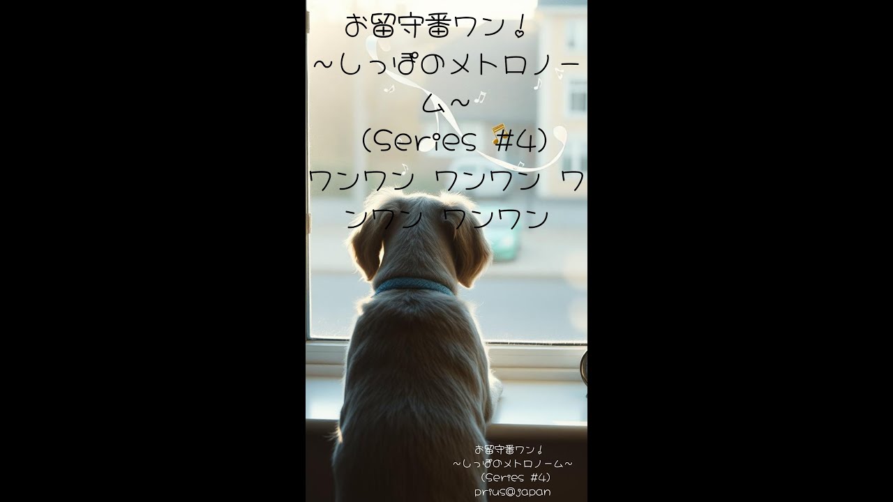 お留守番ワン！ 〜しっぽのメトロノーム〜 (Series #4)　#犬の歌 #お留守番 #SunoV5 #フレンチポップ #チェンバーポップ #癒やし #音楽制作 #2026 #DTM