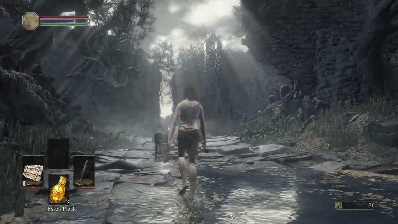 Dark Souls III Gameplay - Part 1 - Cemetery of Ash