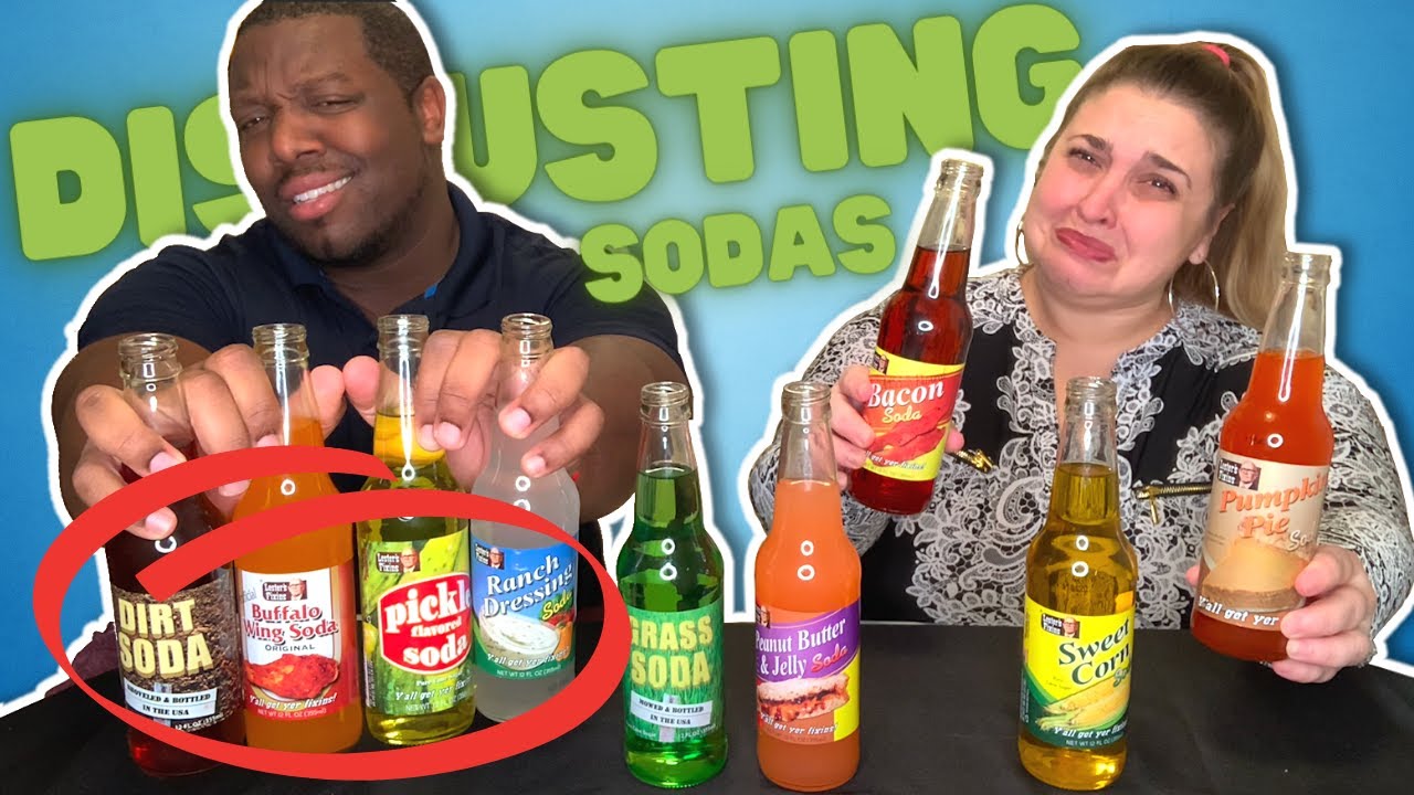 Disgusting Soda Challenge [Blindfolded + HILARIOUS]