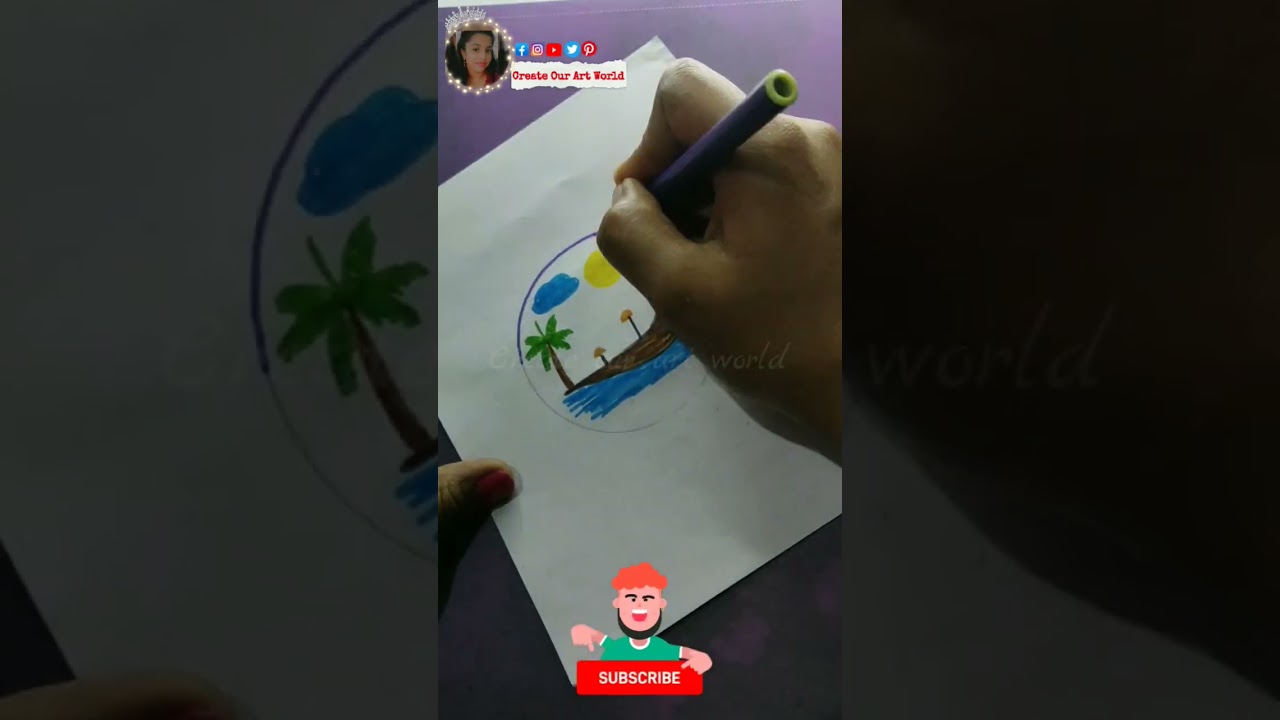 Onam Poster Drawing #onampookalam #festival #trendingtopic