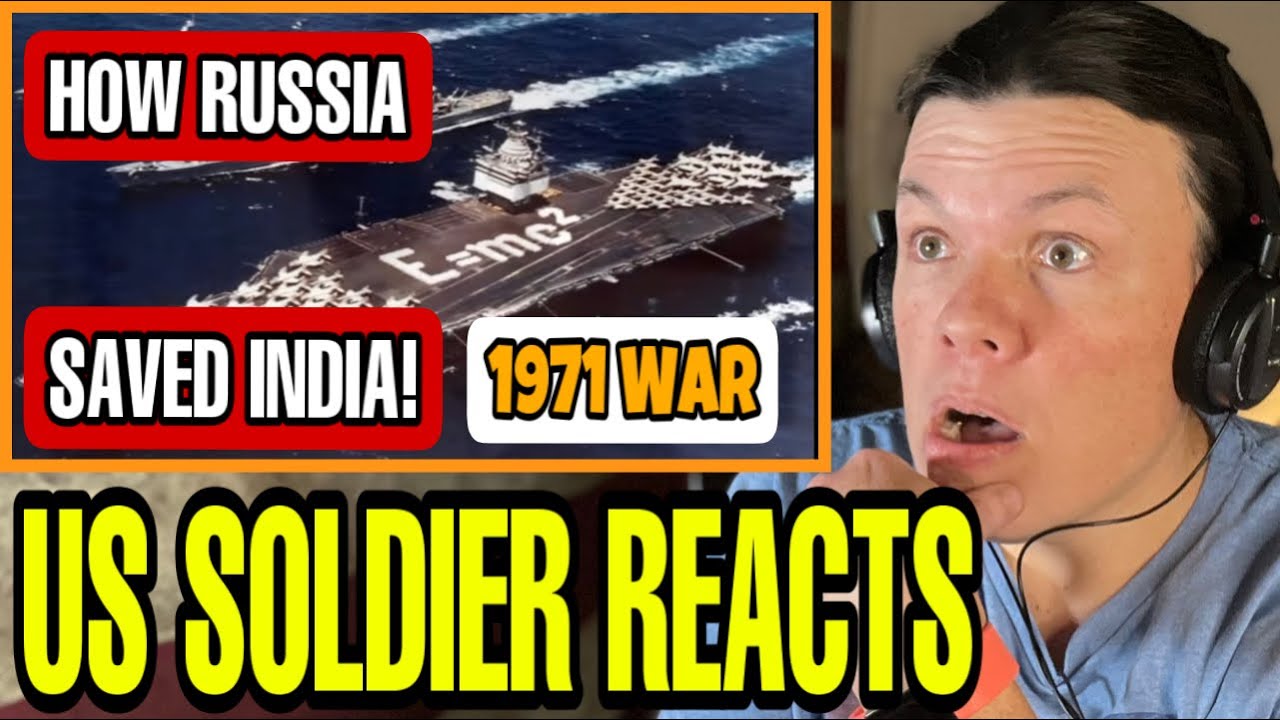 Как верный друг Индии, Россия, помогла ей в войне 1971 года от США, Великобритании и Китая (реакц...