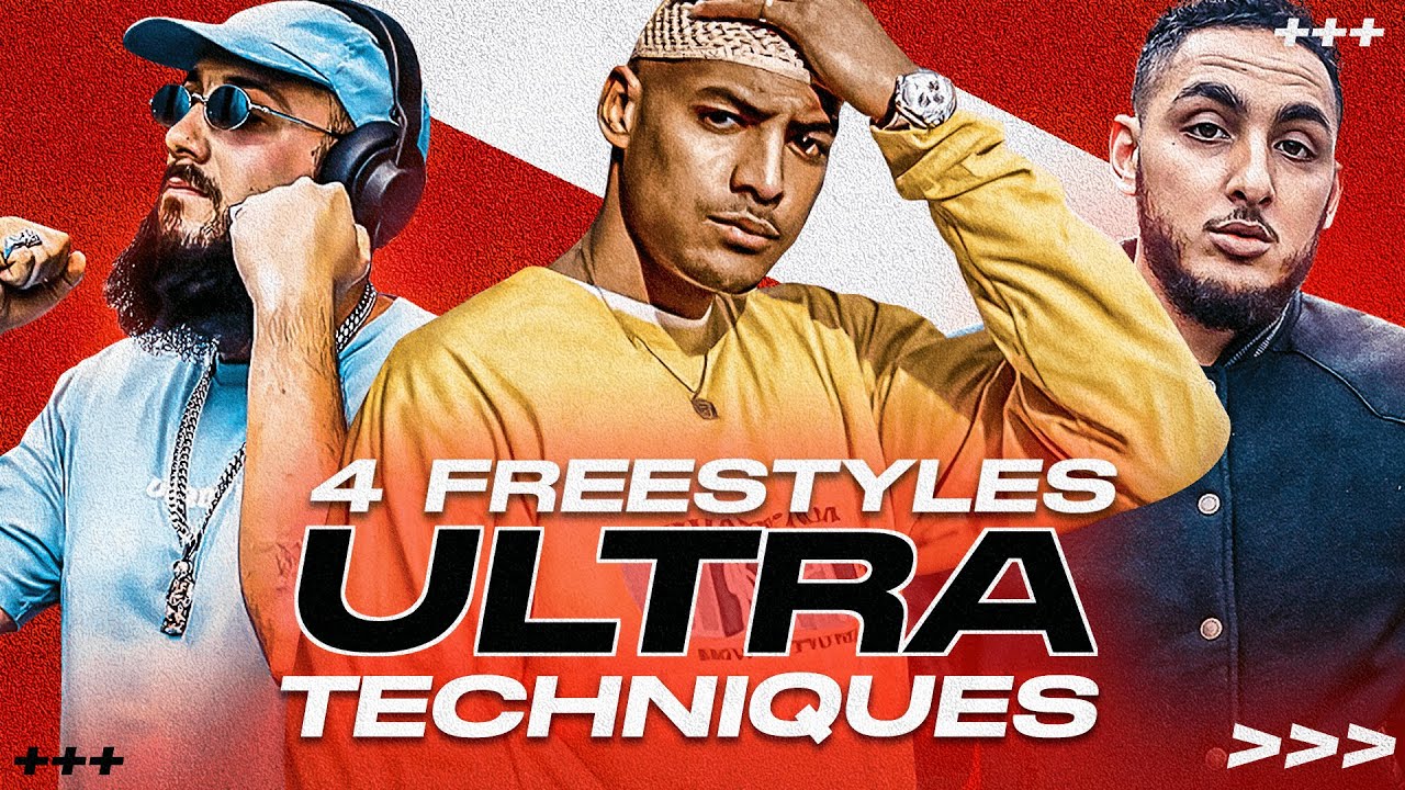 4 FREESTYLES ULTRA TECHNIQUES DU RAP FR (Level genius)