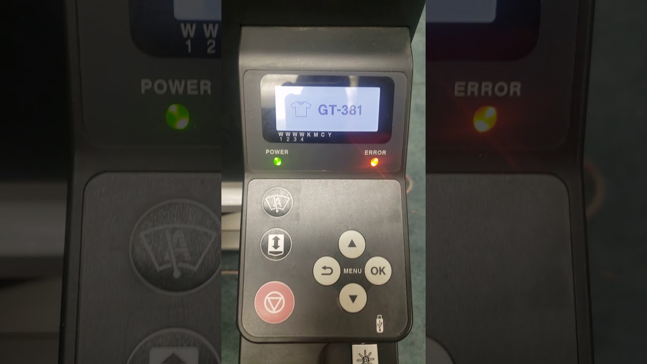 Auctioning Used brother gt-381 series garment printer powers on NorthCountyAuctions.com
