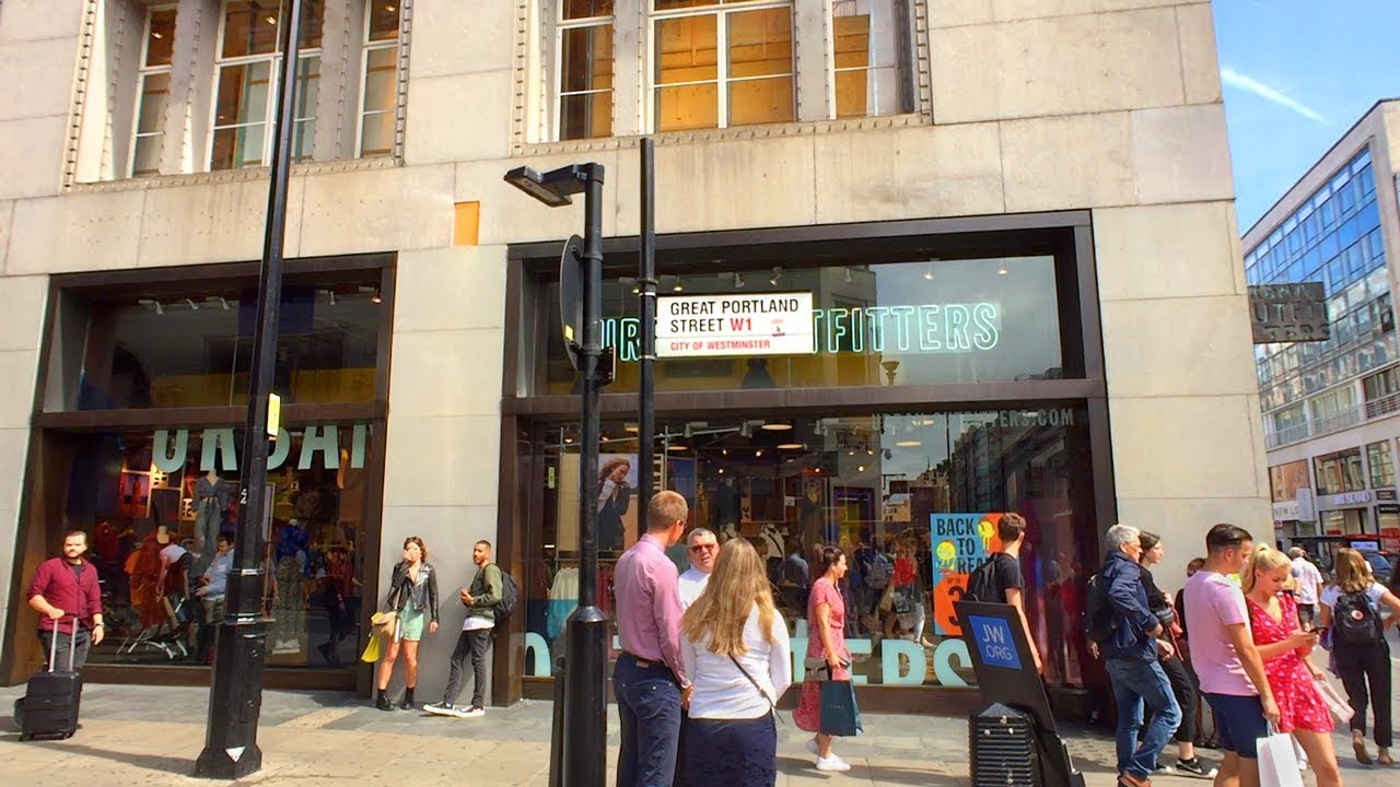 Walking London&rsquo;s Great Portland Street - from Oxford Circus to Regent&rsquo;s Park Station