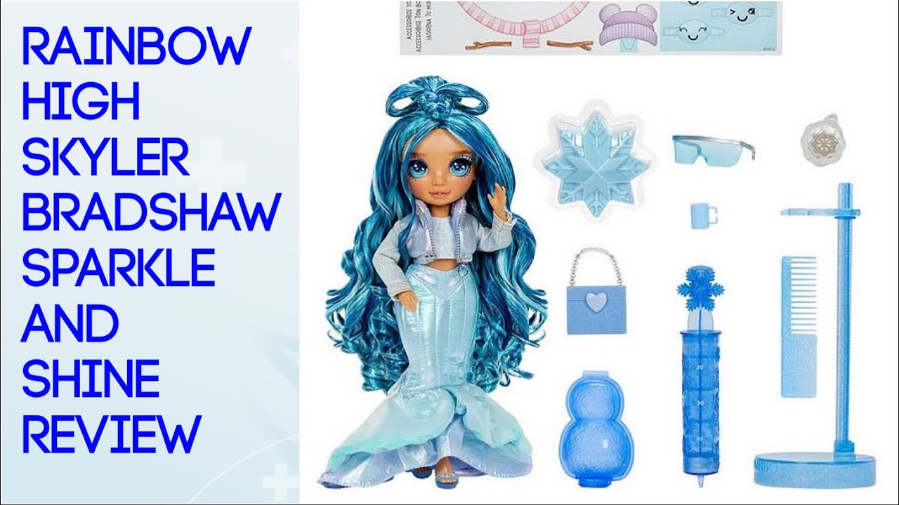 RAINBOW HIGH, SKYLER BRADSHAW, WINTER WONDERLAND DOLL REVIEW, VALE LA PENA.