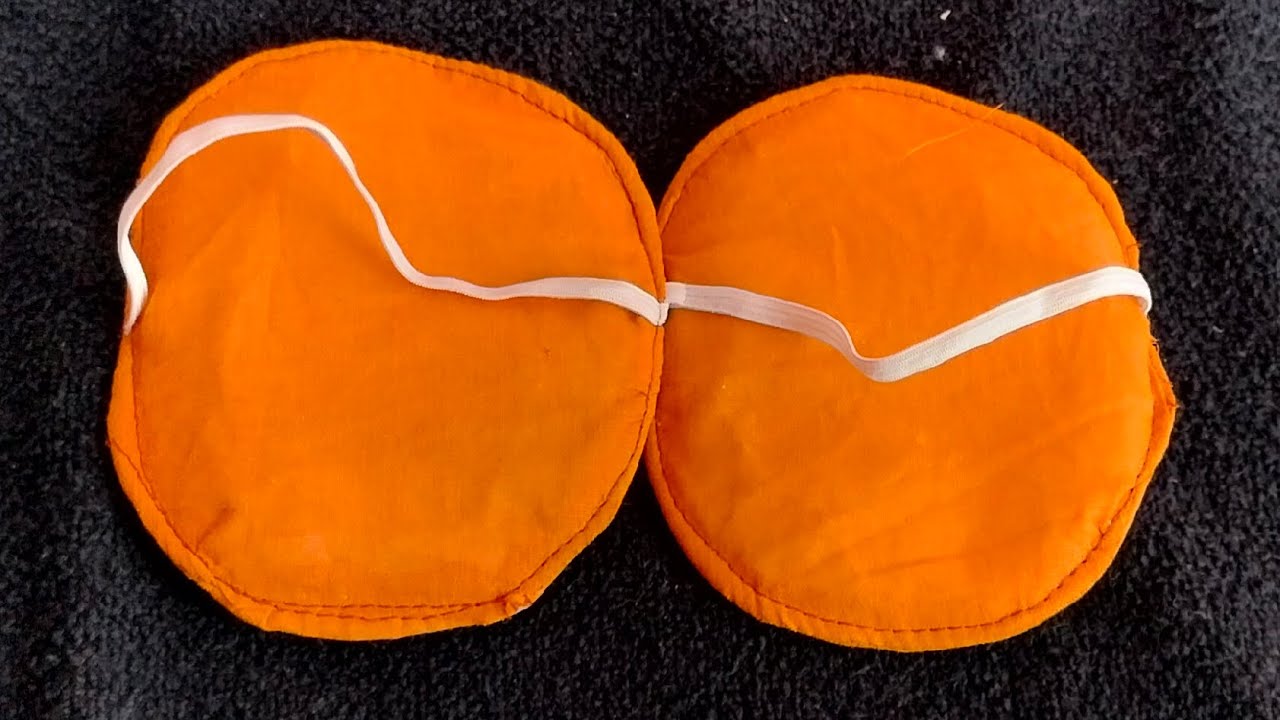 DIY/Underarm Sweat pad/Sweat pad making at home/Reusable Sweat pad/Washable sweat pad making at home