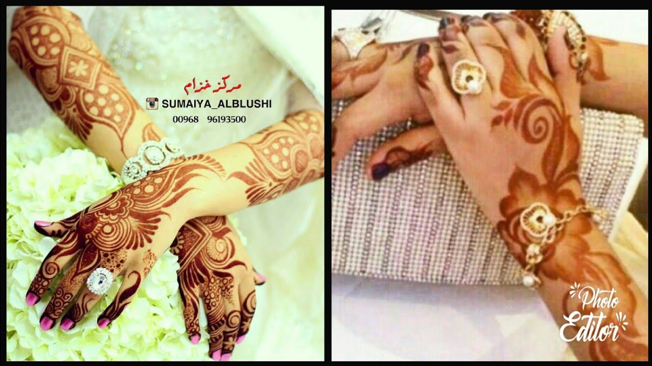 33 New Gulf/ Dubai Style Bridal Mehndi Designs/ Latest Arabic Henna Designs