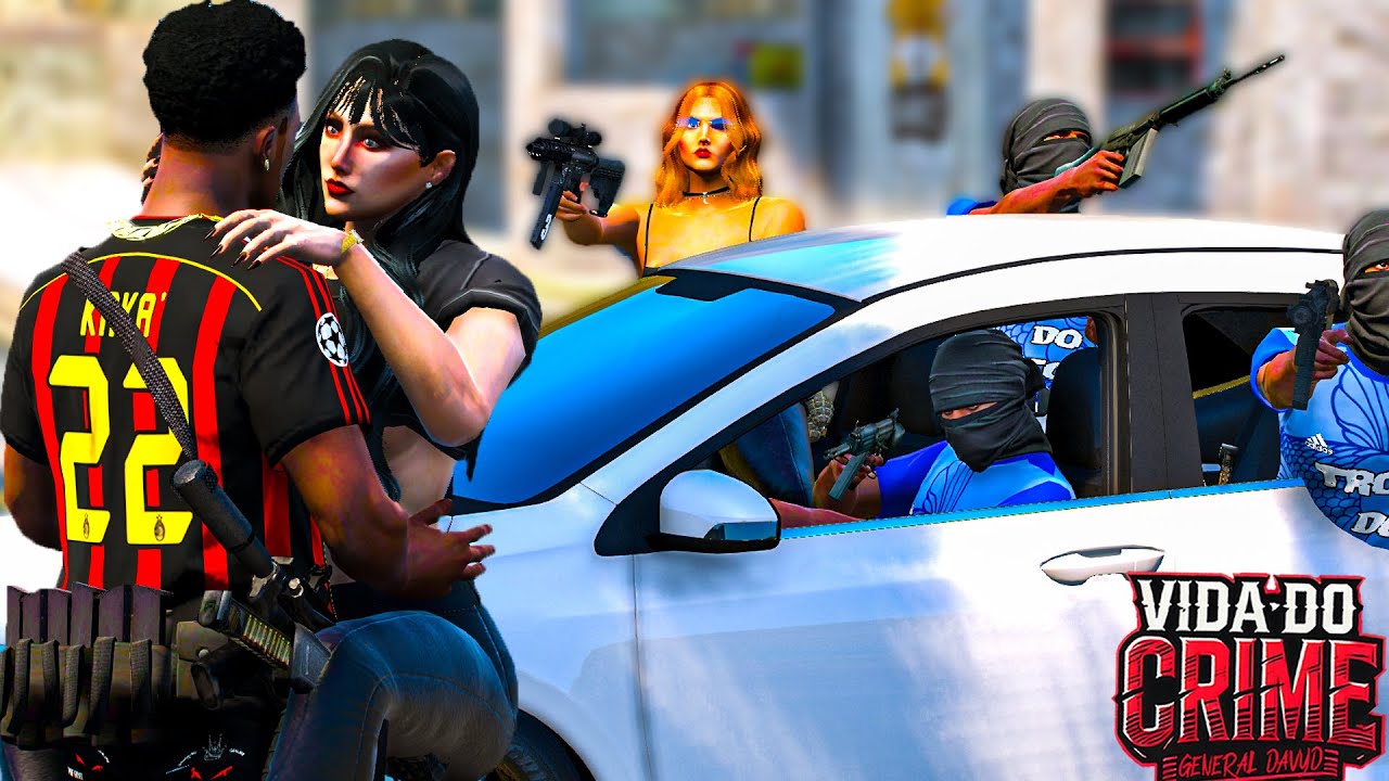 GTA 5 : VIDA DO CRIME - 💋 BEIJO NO MOTEL FOI INTERROMPIDO… BABY APARECEU DO NADA - !EP.36