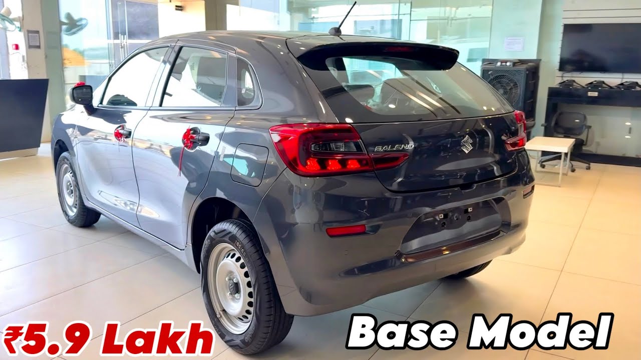 2026 New BALENO Updated Base Model SIGMA || Maruti Suzuki BALENO 2026 Grey   