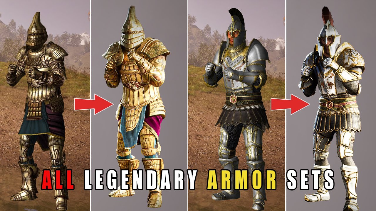 All Legendary Armor Sets Comparison - Oblivion Remastered vs Original