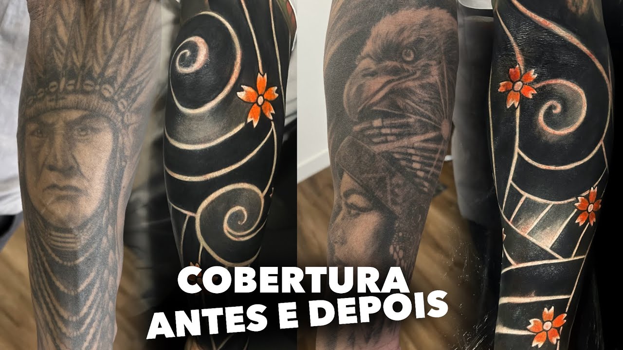 Cobertura com Tema de Tattoo oriental