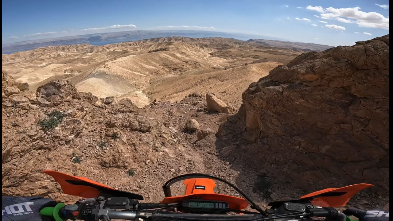 Hard Enduro Judean Desert/Dead Sea 🇮🇱| KTM 350 EXCF הארד אנדורו מישור אדומים מדבר יהודה ים המלח