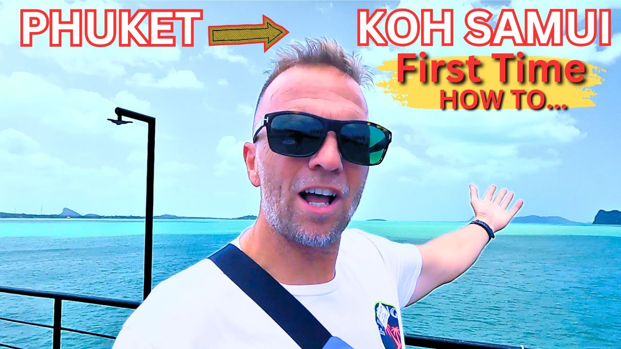 How to Travel From Phuket to Koh Samui Thailand ( Cheapest Way) Worth it... @Finding Fish