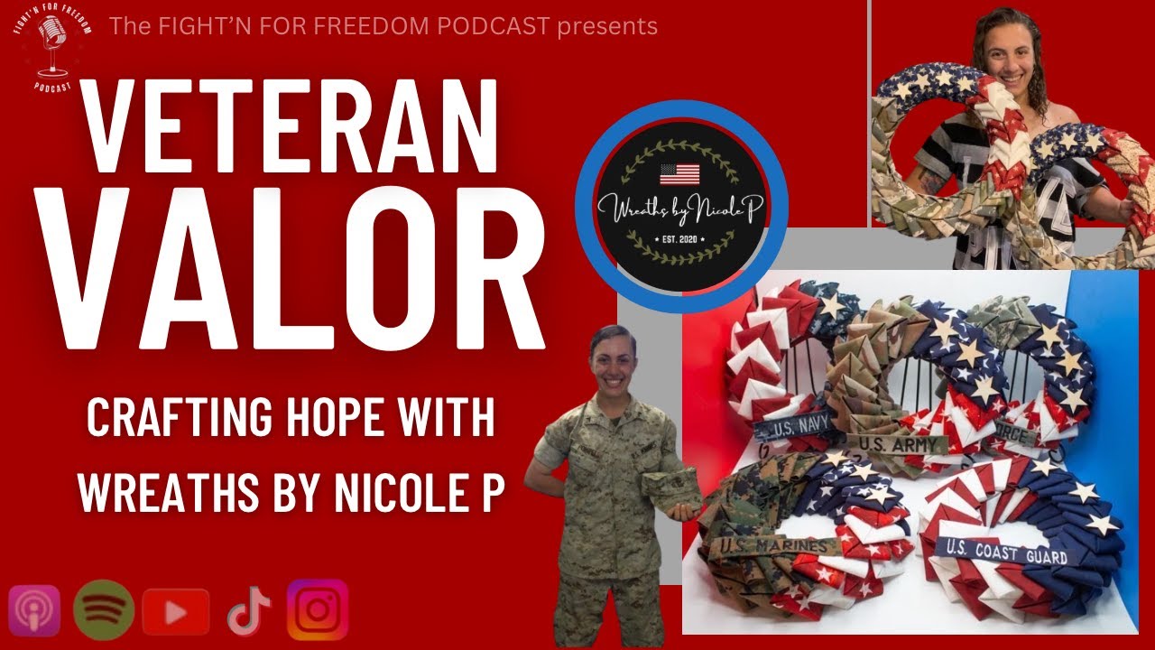 Veteran Valor: Crafting Hope with Wreaths By Nicole P