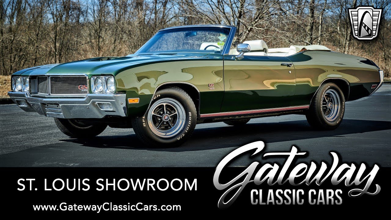 1970 Buick GS 455 Convertible Gateway Classic Cars St. Louis  #8694