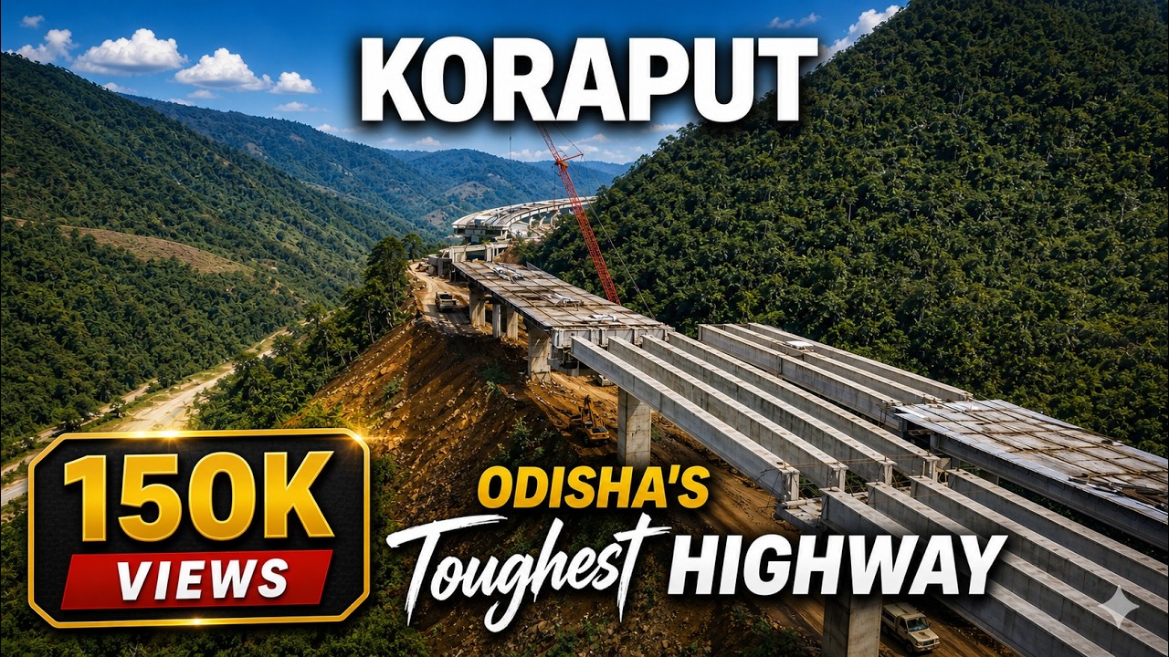 Odisha&rsquo;s Toughest Highway? Koraput Hilly Section Ground Update | Raipur&ndash;Vizag Corridor