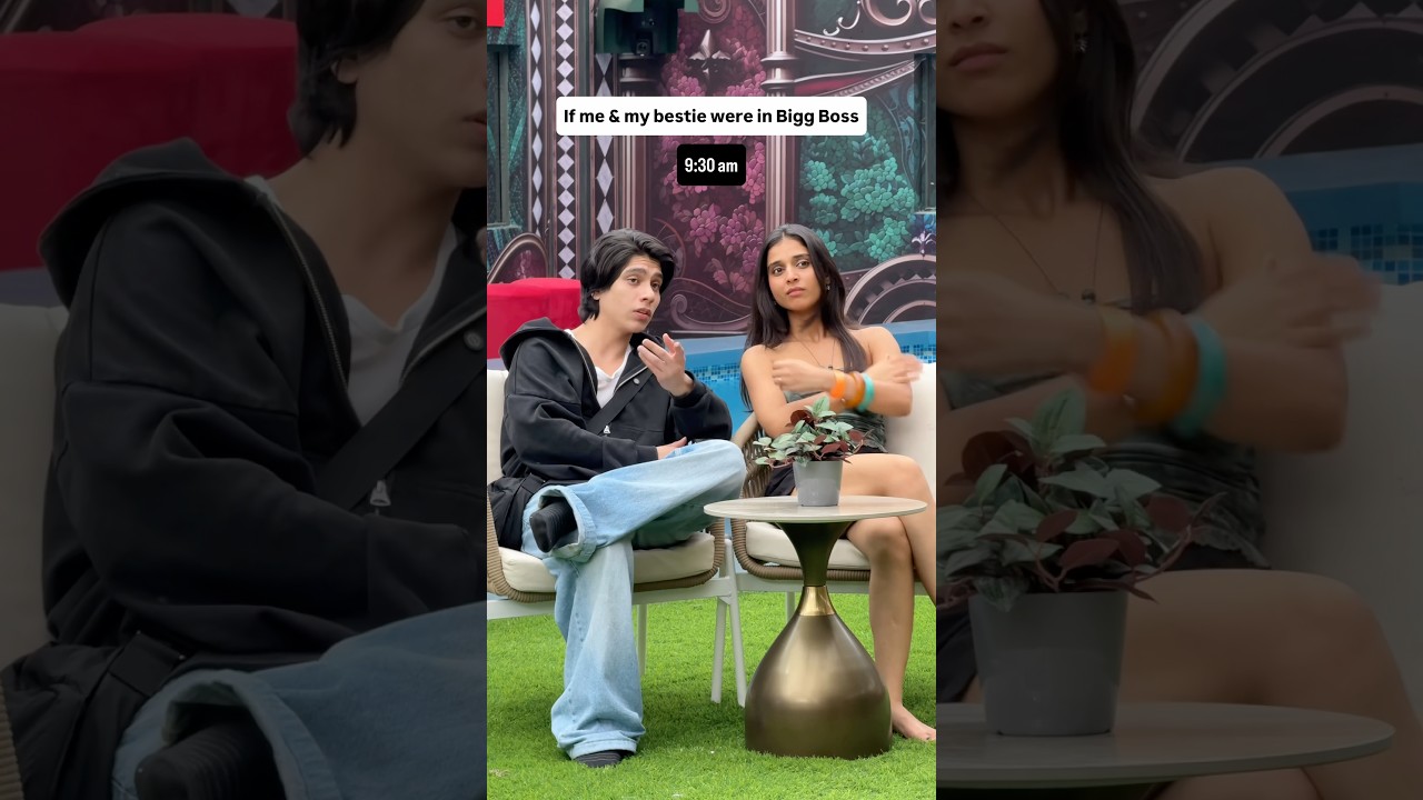 Me & my bestie in Bigg Boss 😂❤️ | Aman Sethi | #shorts