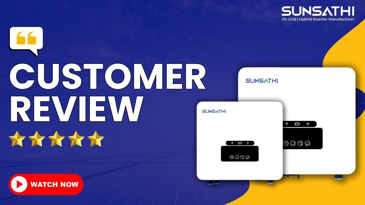 Sunsathi Inverter Honest Review | Real Customer Experience | Solar Power Solution 2025
