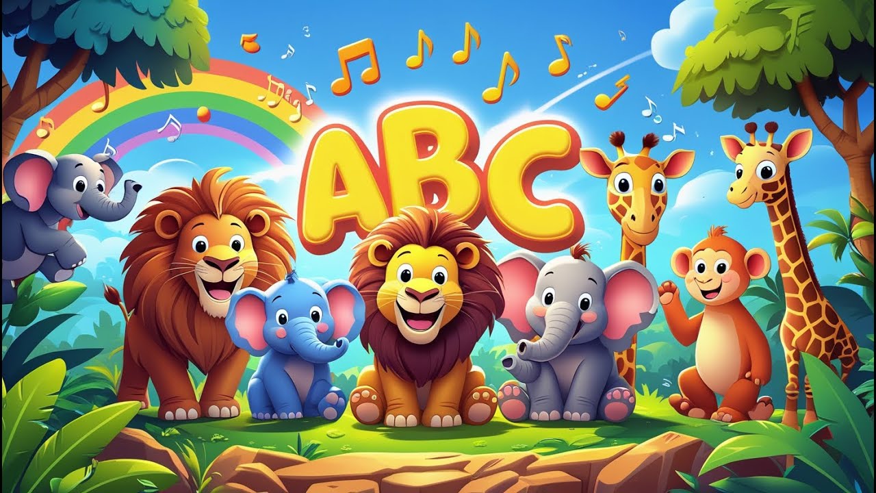 ABC Safari! Learn the Alphabet with Zoo Animals | Fun A to Z Cartoon for Kids | Tiny Alphabet Tales