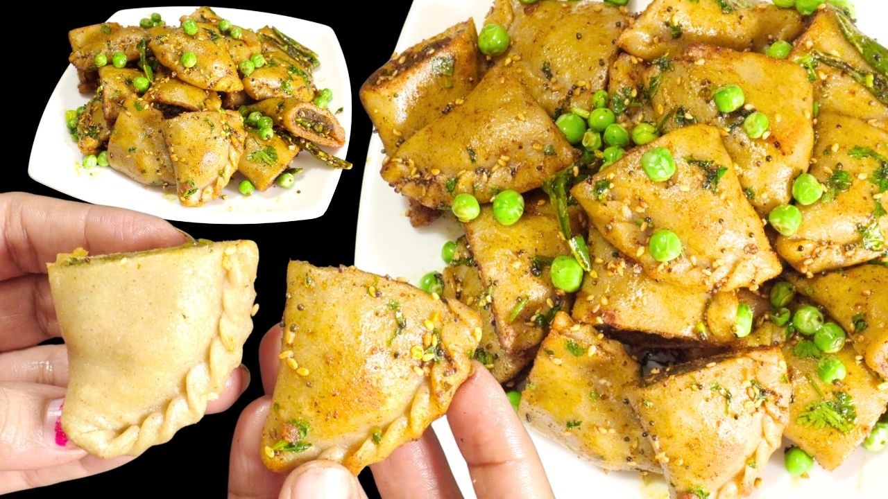 Samosa-Kachori sab fail hai iske aage! 😋 Matar Gojha Recipe: Mere ghar mein sab iske deewane hain!