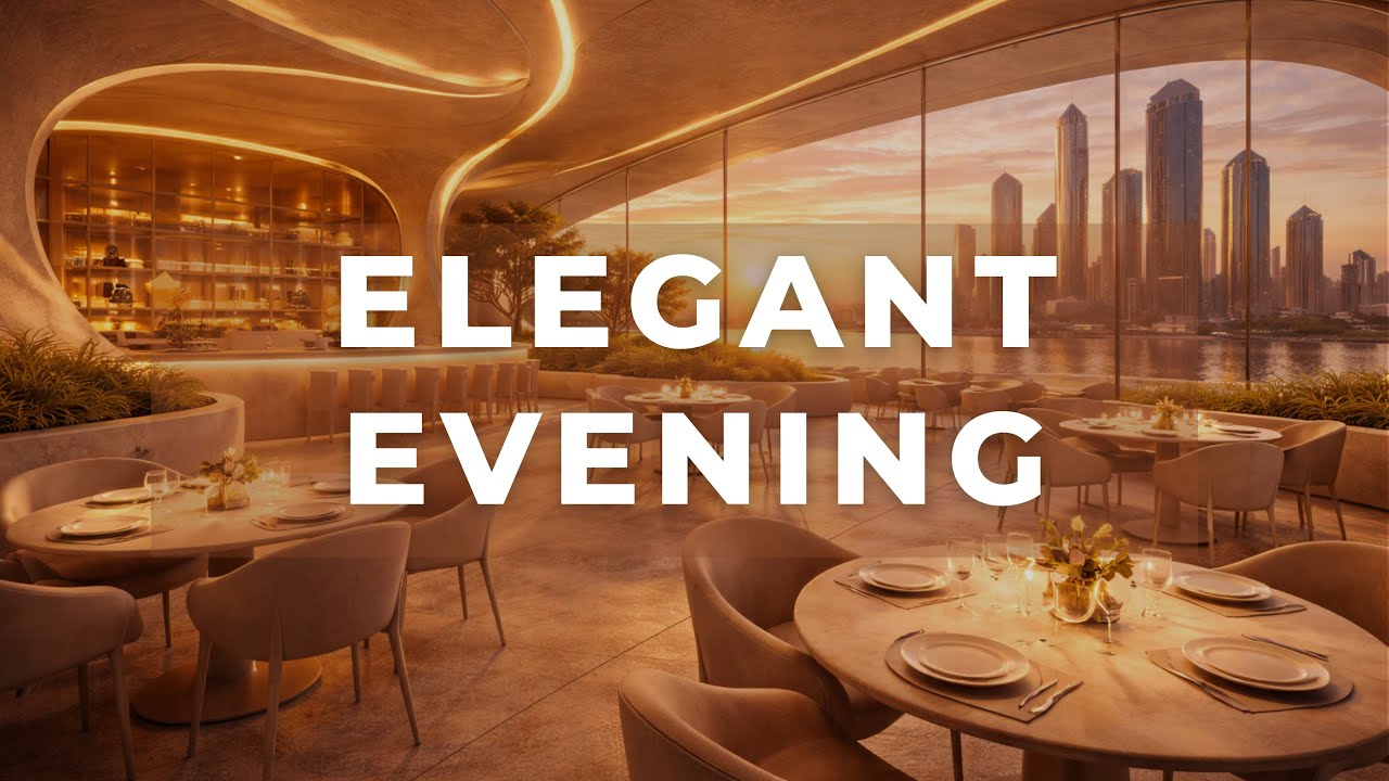 Elegant Evening Chill House with Handpan | Dinner, Sunset & Luxury Vibes