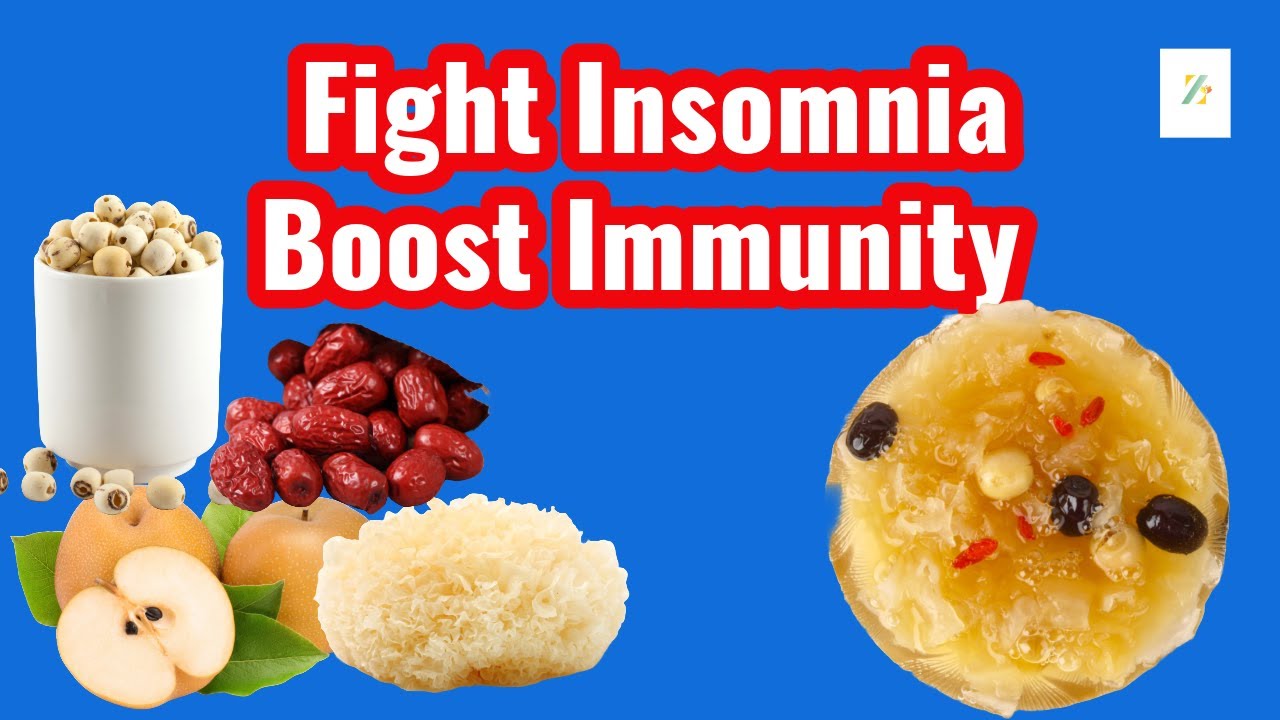 Improve Sleep with Silver Mushroom & Jujube
