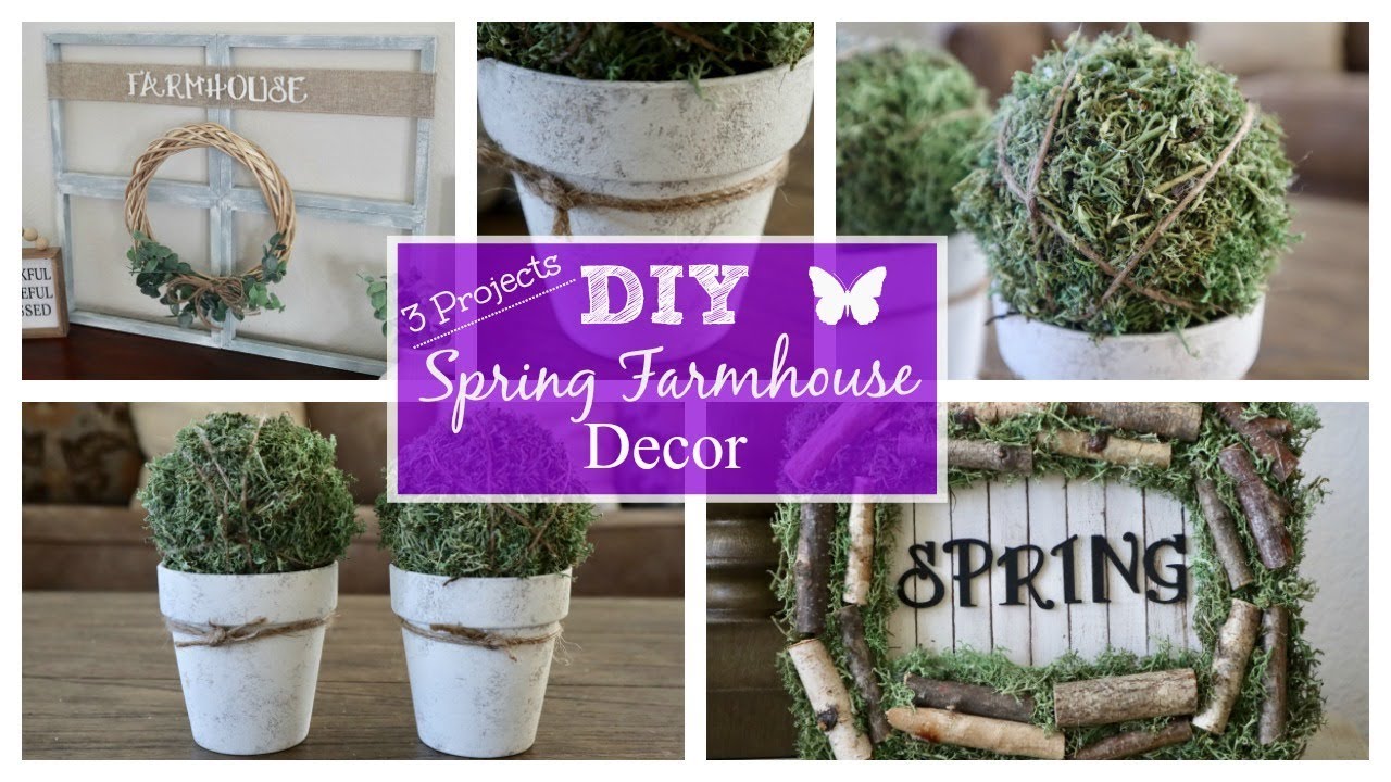 DIY BUDGET FRIENDLY Spring Farmhouse Decor | Collab With Heidi Sonboul