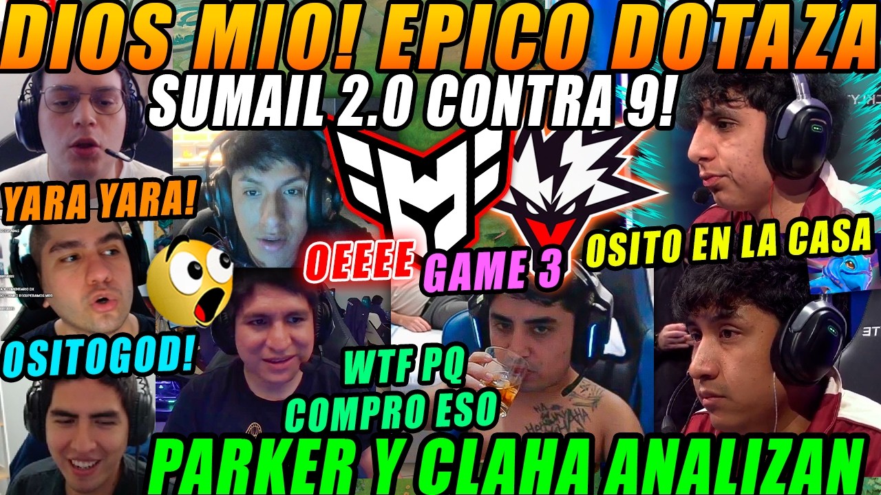 😲EPICO DOTAZA!  EL SUMAIL 2.0 CONTRA 9😲analizan HEROIC vs YANDEX Game 3 Bo5 - BLAST Slam VI
