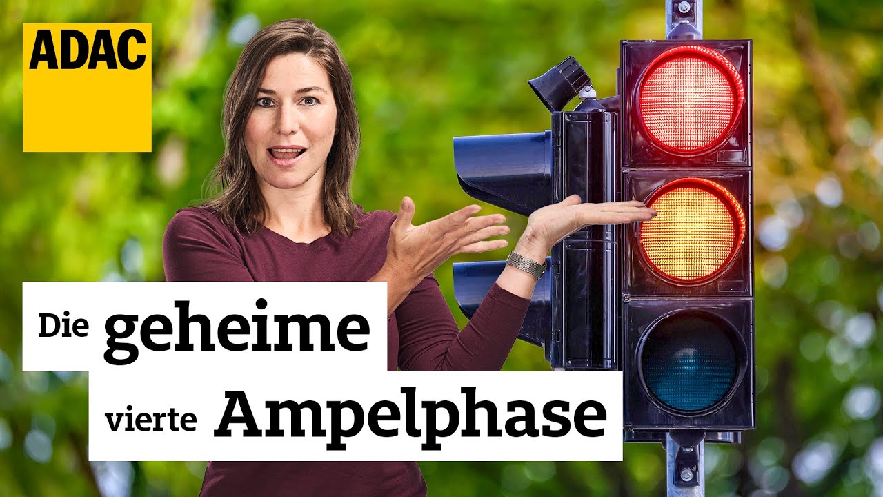 Kennt ihr die VIERTE Ampelphase – das wissen viele Autofahrer nicht! | ADAC | Recht? Logisch!