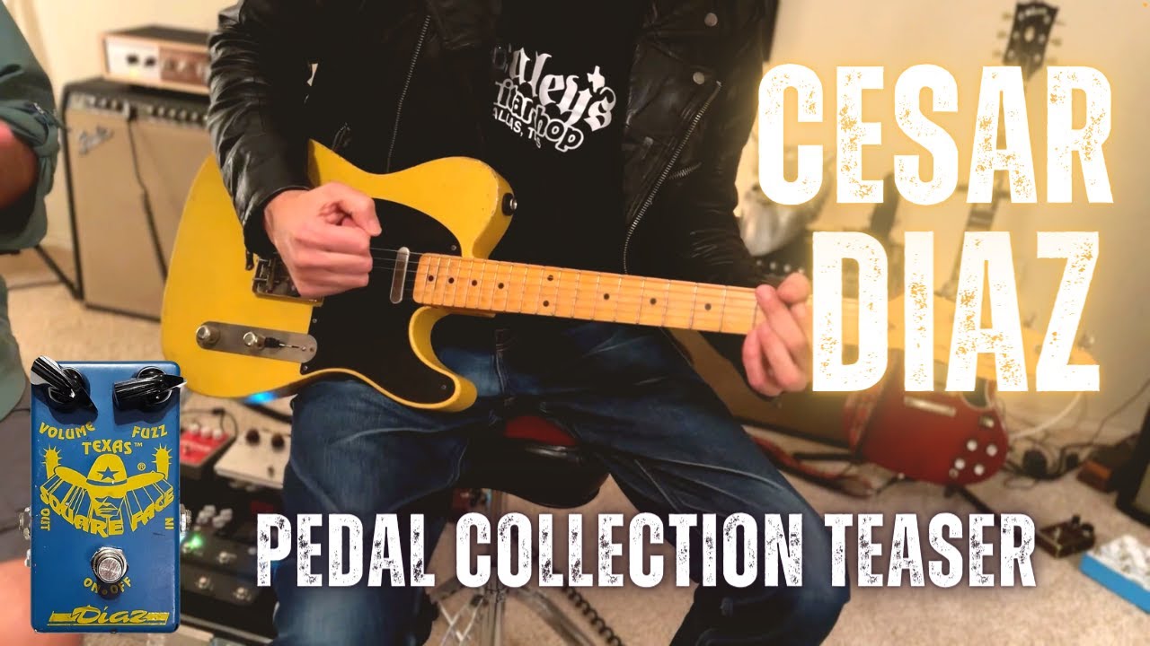 Exploring the Magic of Cesar Diaz Fuzz ( Pedal Collection Teaser )