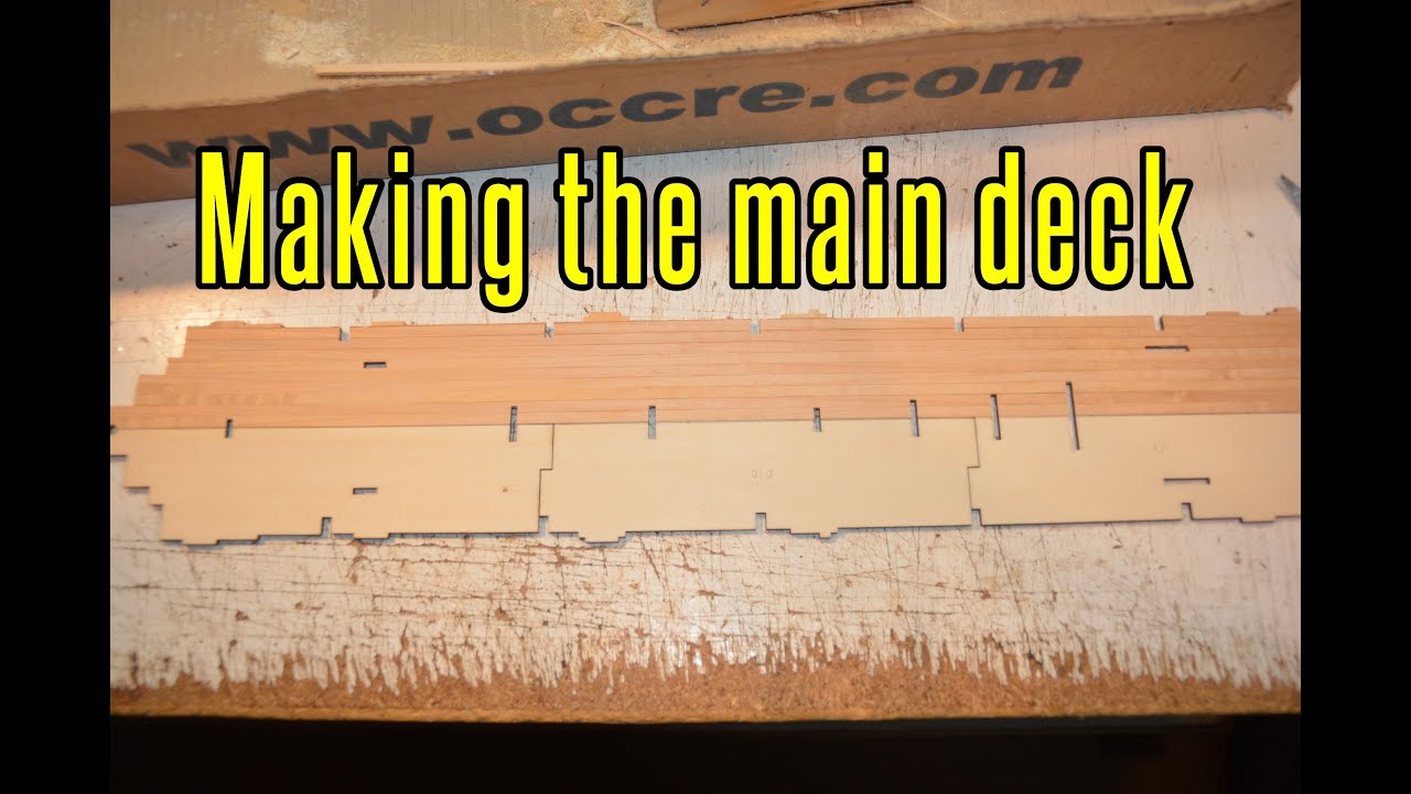 RMS Titanic - part 6 Making The Main Deck