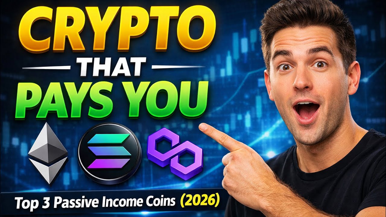 Top 3 Crypto Coins for Passive Income in 2026 (Beginner Guide)