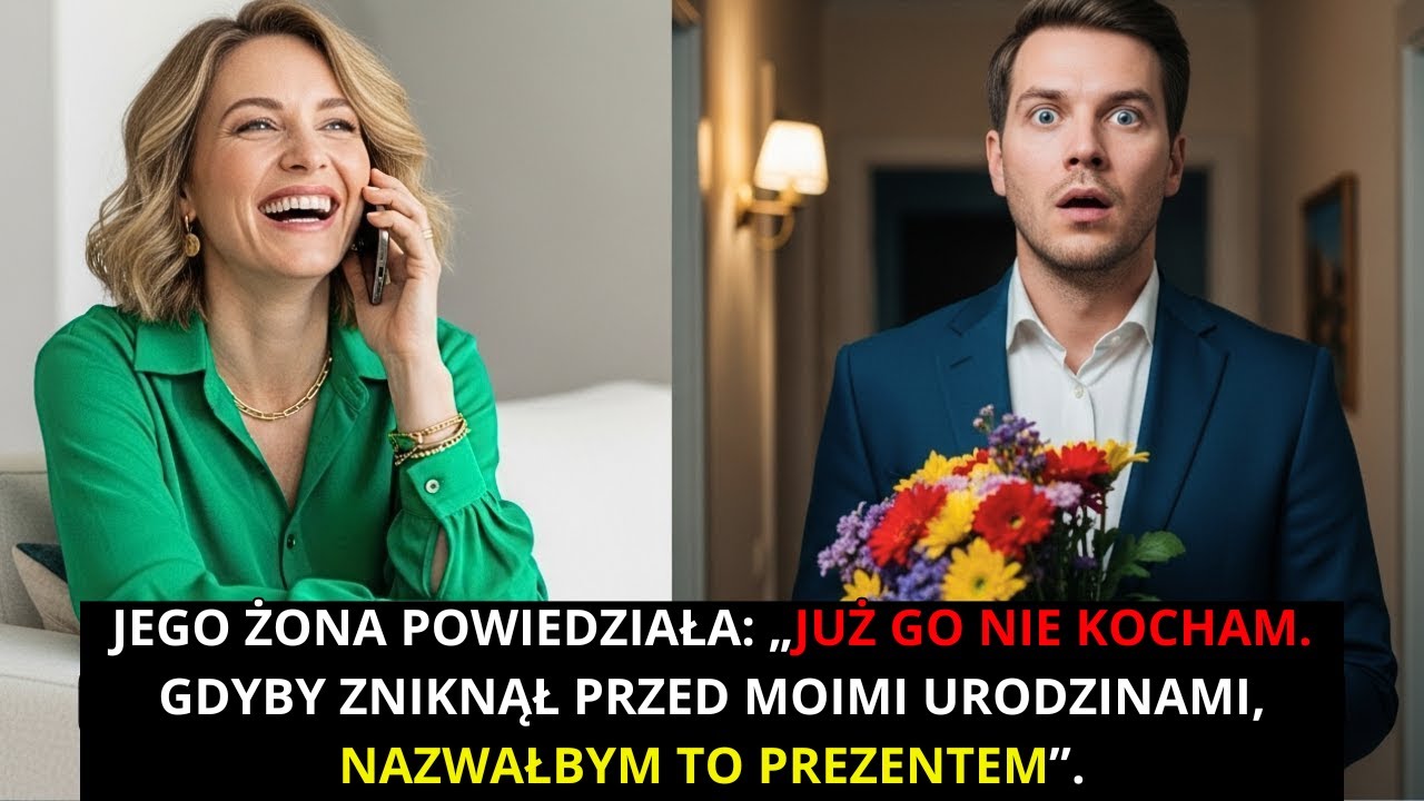 Moja żona zażyczyła sobie, bym zniknął na jej urodziny. Spełniłem jej życzenie co do joty.