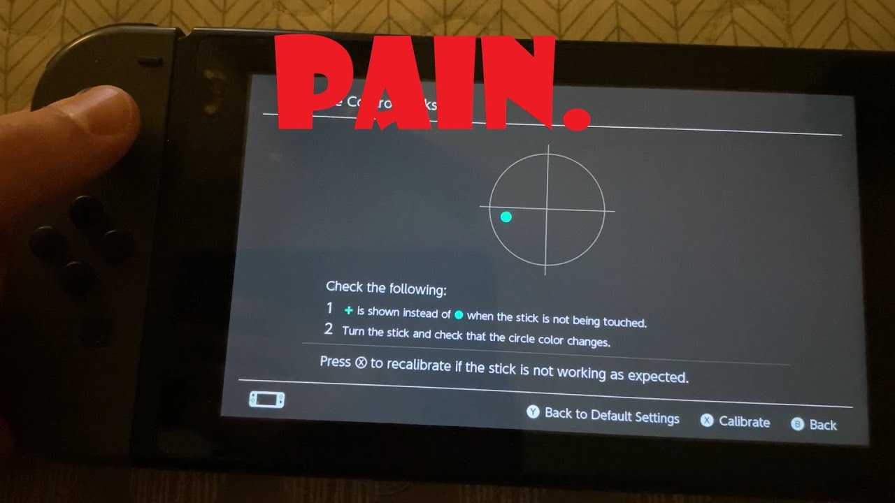 Show people this when they ask about Joy-Con Drift.