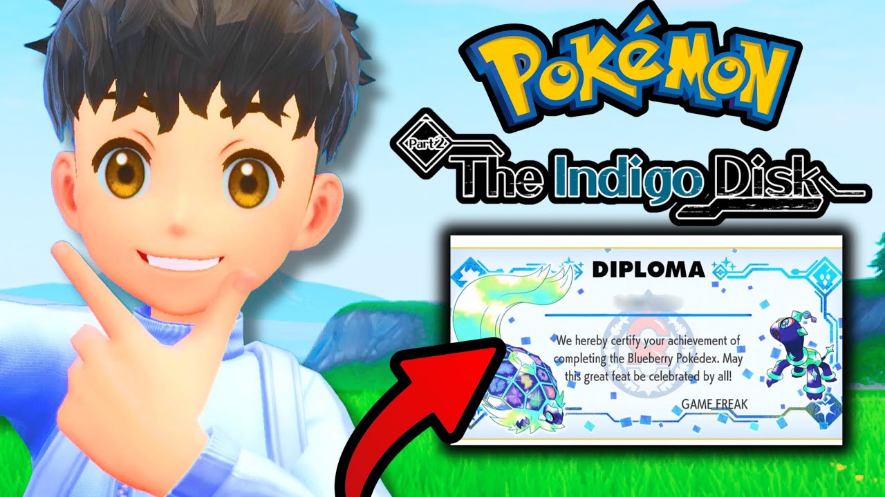 I 100%'d Pokemon The Indigo Disk DLC , Here's What Happend