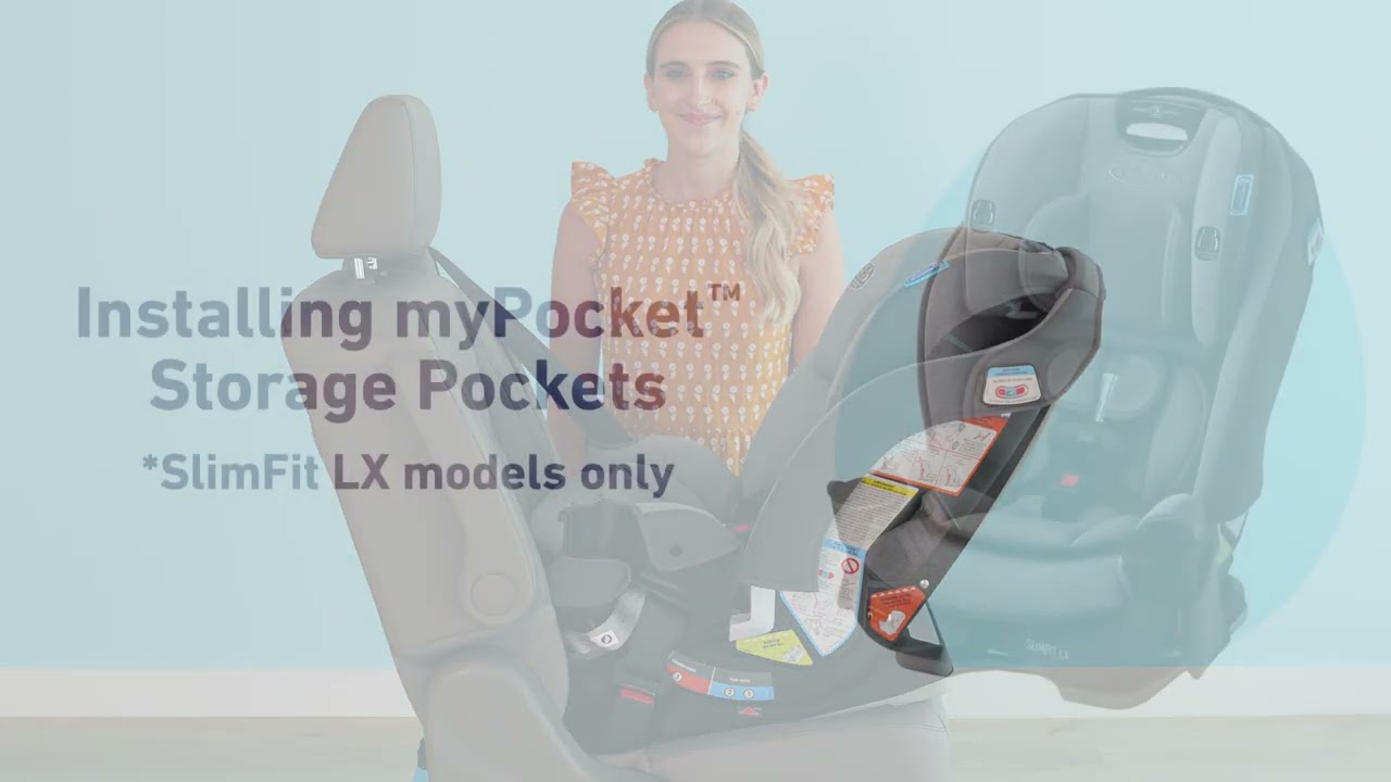 Как установить автокресло Graco® SlimFit LX 3-в-1 в положение против хода движения